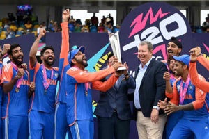 Sharma Reminisces on T20 World Cup Victory: 'Barbados Forever in My Veins'