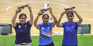 India Shatters Records, Clinches 50 Gold Medals in Landmark Asian Shooting Championship Triumph