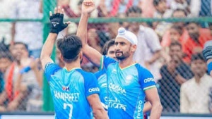 Harmanpreet Singh's Double Propels India to Second Straight Asia Cup Hockey Win Over Japan