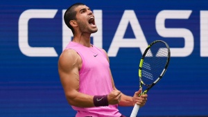 Alcaraz Credits Golf Course Calm as He Aces US Open Semifinal Berth
Alternatively:
US Open: Alcaraz's Golfing Getaway Fuels Dominant Semifinal Run