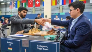 FIDE Grand Swiss: Chess Prodigy, 14, Holds World Champion Gukesh to Draw; Vaishali Co-Leads Women's Field