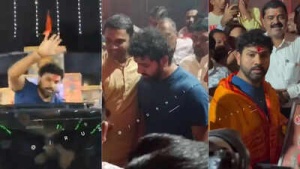 Rohit Sharma Mobbed by Fans in Mumbai: 