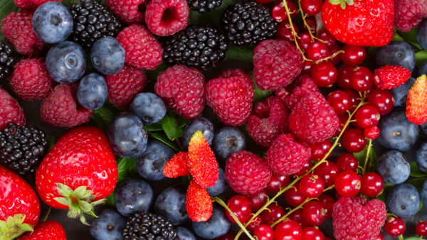 Healthy and delicious berries