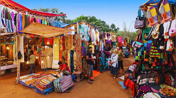 Anjuna Flea Market, Goa