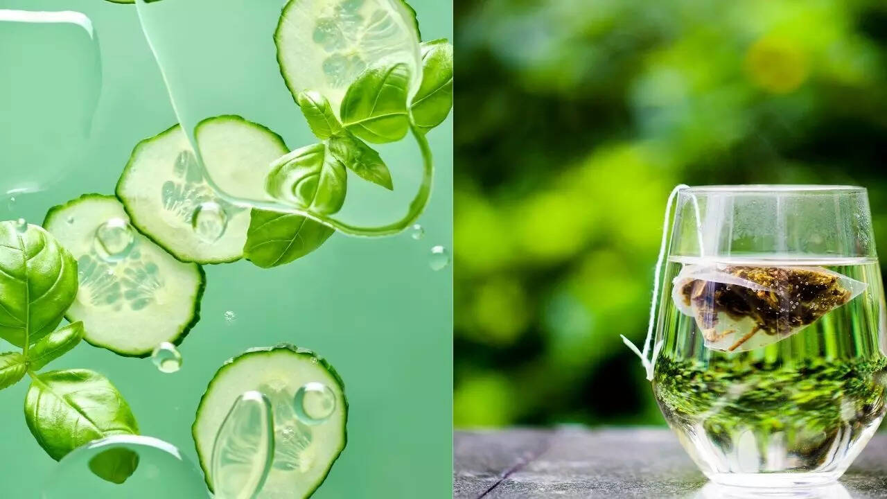 Cucumber and green tea mist