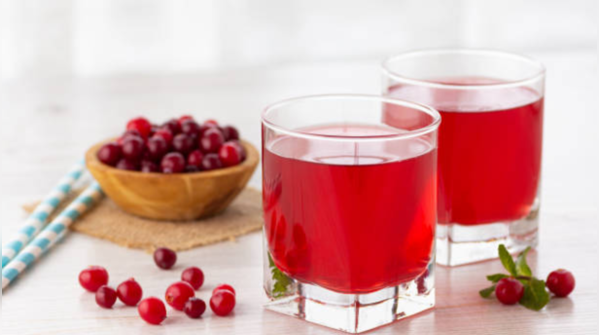 Unsweetened cranberry juice