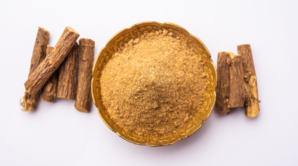Licorice root (Glycyrrhiza glabra)