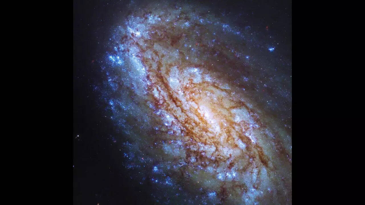 Part of the Virgo Supercluster